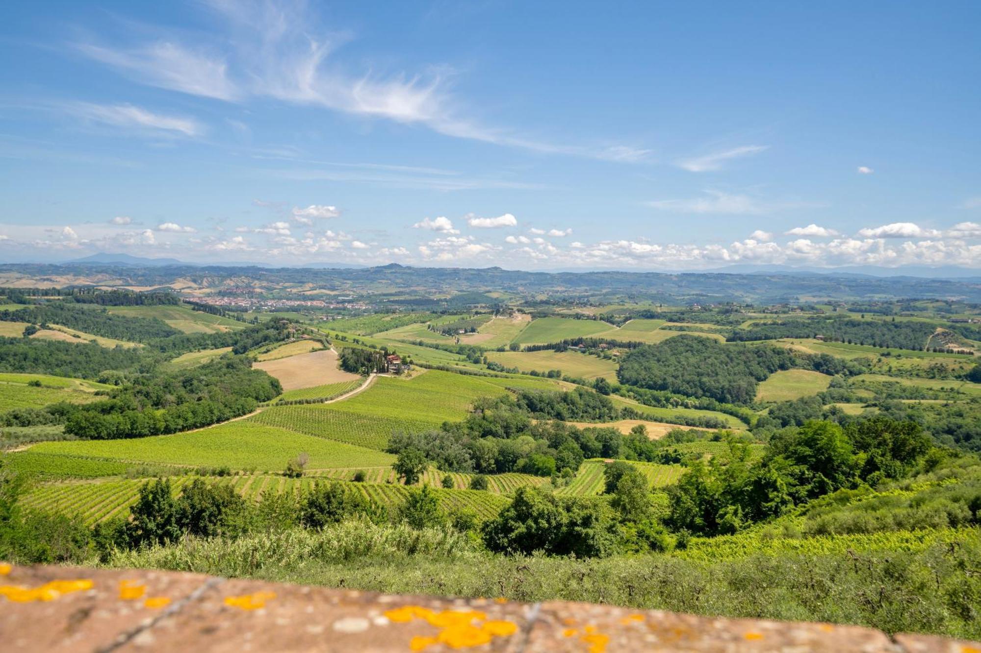 Casa Vacanze Con Piscina A San Gimignano Aparthotel Buitenkant foto